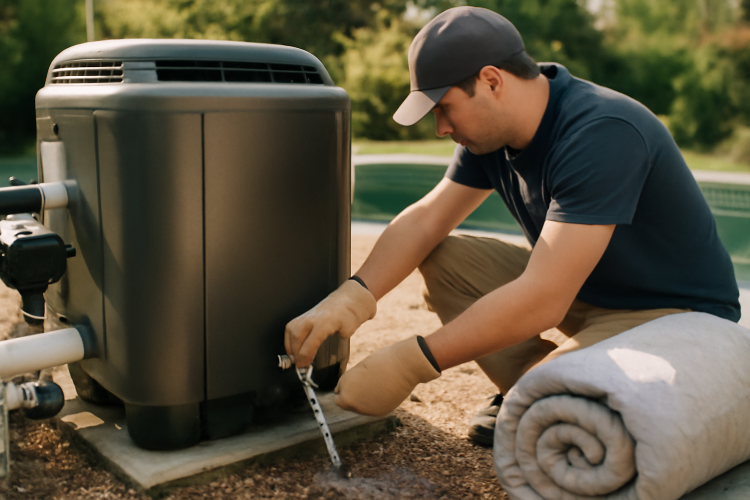 découvrez nos conseils pratiques pour hiverner efficacement votre chauffe-eau de piscine et protéger votre installation durant l'hiver.