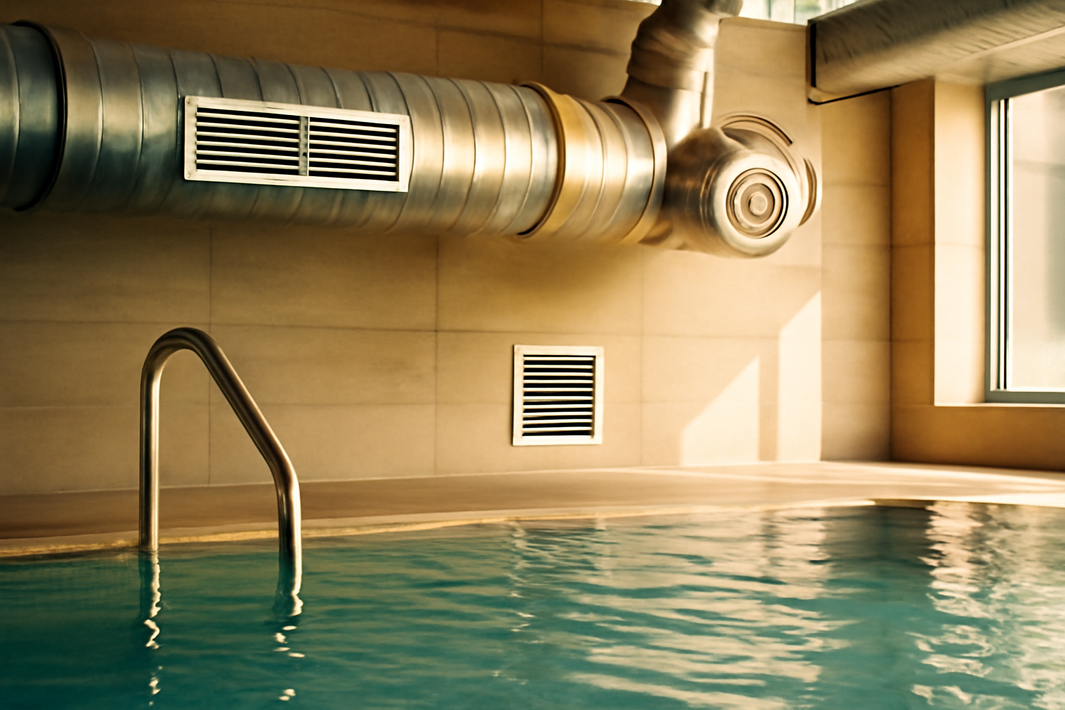 découvrez les meilleures méthodes pour ventiler efficacement votre piscine intérieure et éviter l'humidité, les mauvaises odeurs et la condensation.