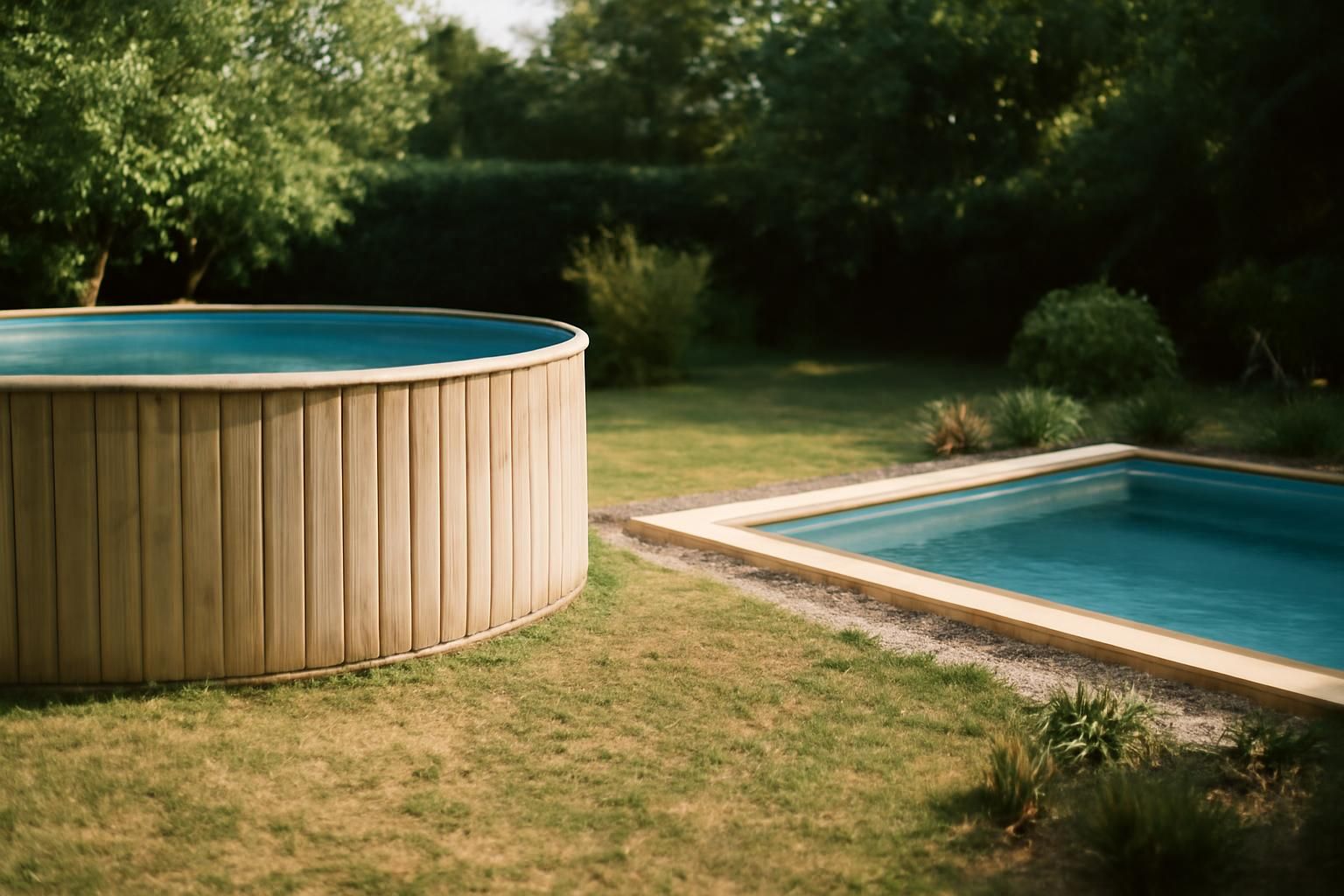 découvrez nos conseils pour choisir entre une piscine hors sol et une piscine semi-enterrée, en fonction de votre budget, espace et besoins pour un été réussi.